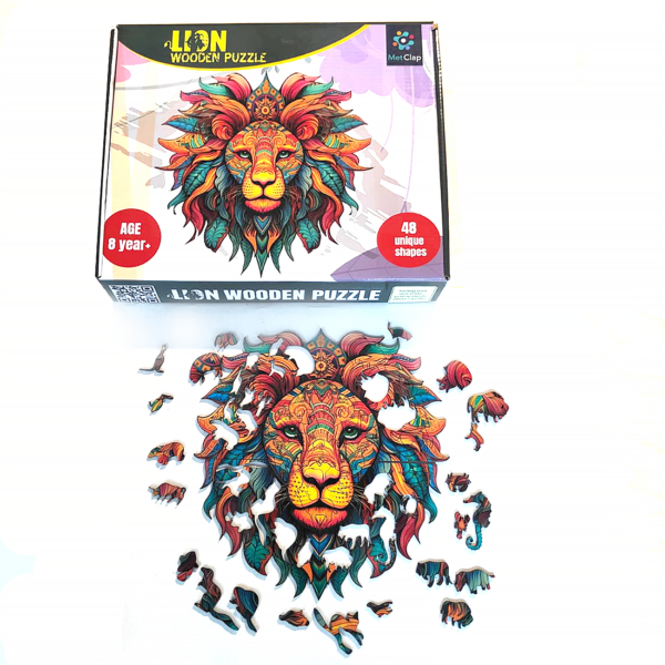 Baby Lion Puzzle Magical